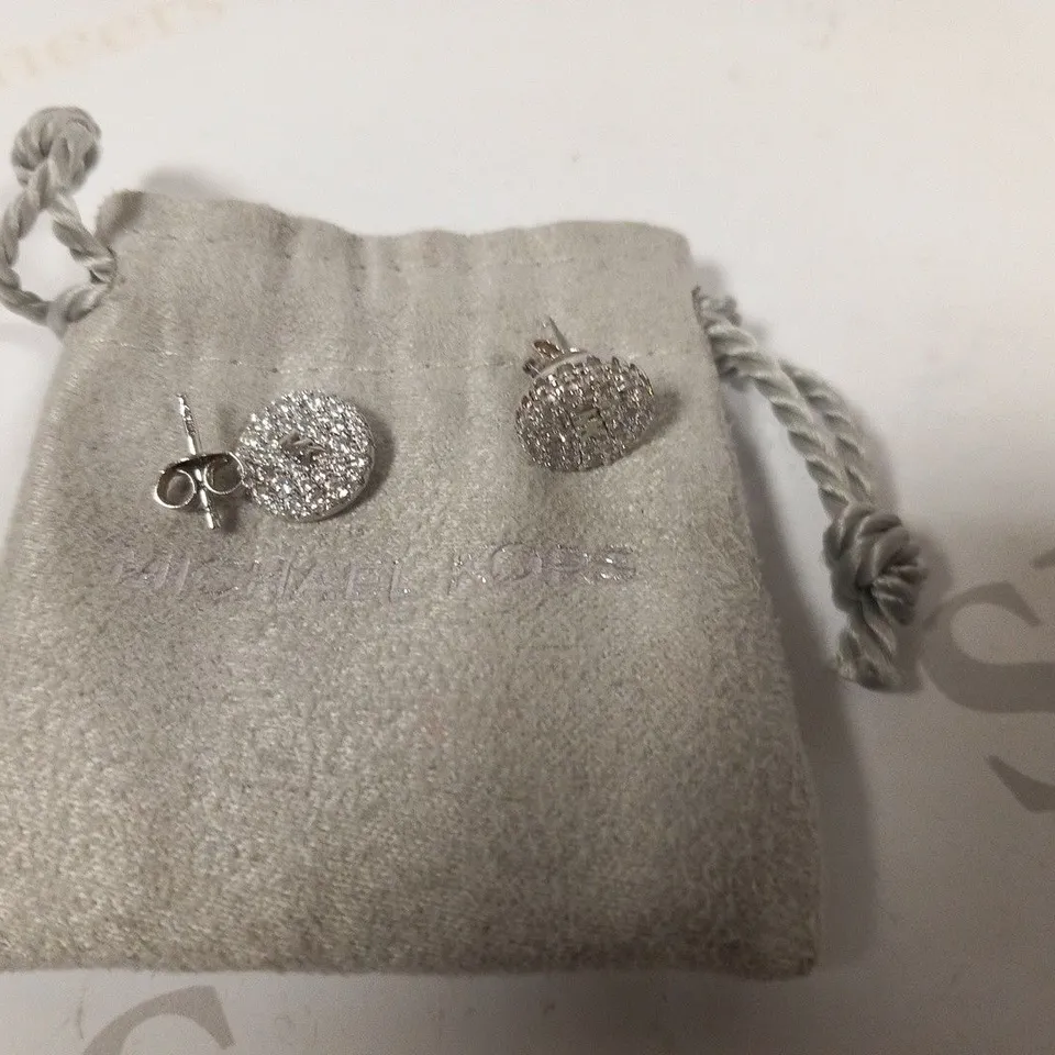 MICHAEL KORS PREMIUM STERLING SILVER EARRINGS