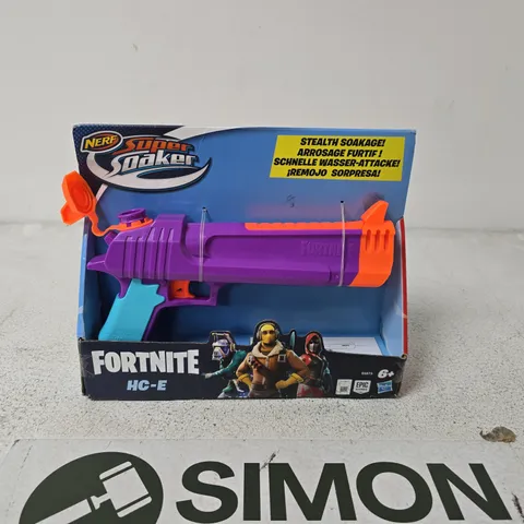 NERF SUPER SOAKER FORTNITE HC-E WATER BLASTER – BOXED