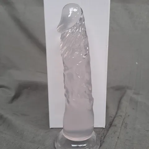 3 X BOXED CLEAR SUCTION CUP DILDOS