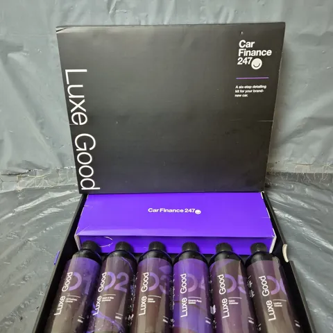 LUXE GOOD SIX-STEP CAR DETAILING KIT 