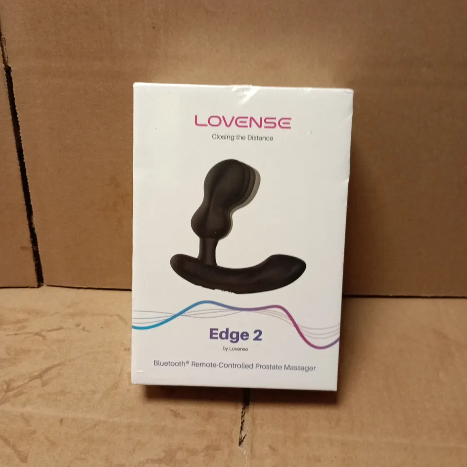 SEALED LOVENSE EDGE 2 BLUETOOTH REMOTE CONTROLLED PROSTRATE MASSAGER