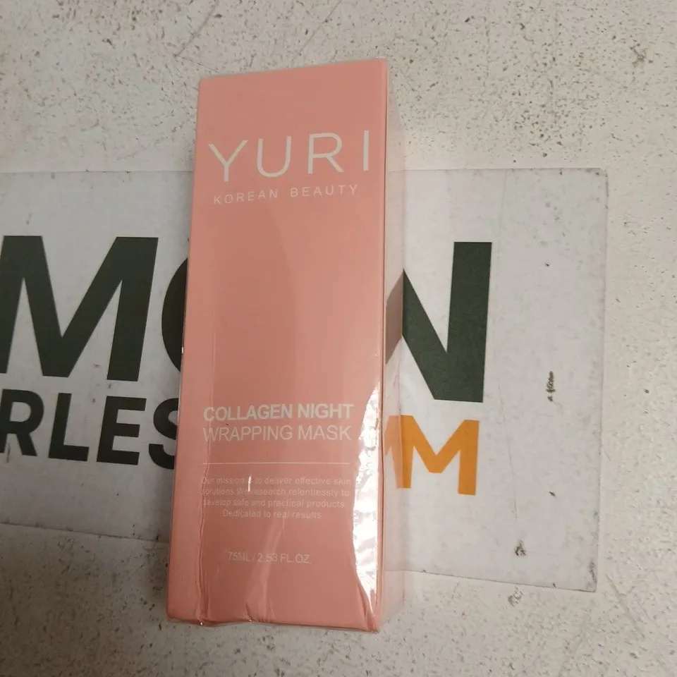 YURI KOREAN BEAUTY COLLAGEN NIGHT WRAPPING MASK – 75ML