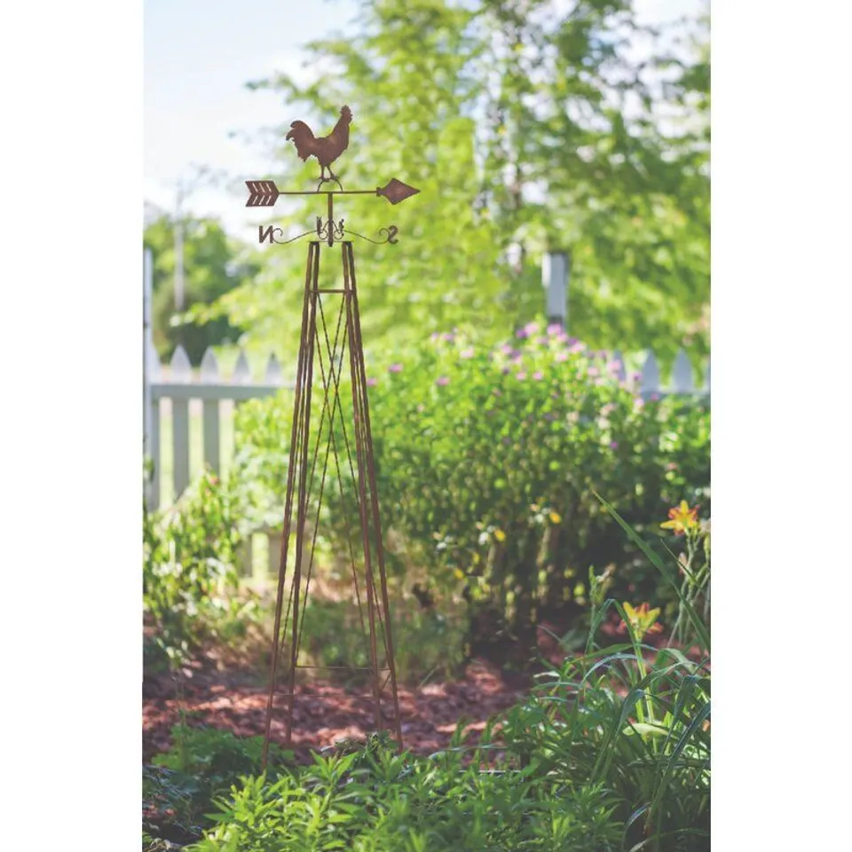 BOXED PROMFET STEEL OBELISK TRELLIS