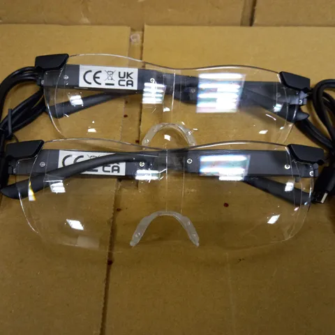 SCREWFIX TWIN PACK USB MAGNIFYING GLASSES 