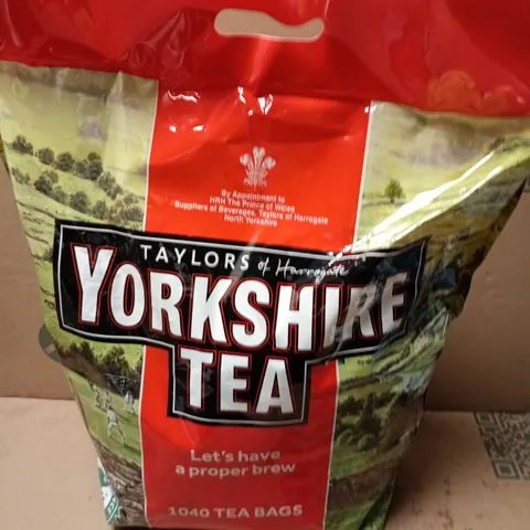 TAYLOR'S OF HARROGATE YORKSHIRE TEA – 1040 TEA BAGS 