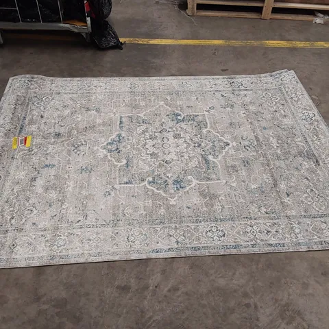 ARCHIE-JAY PERSIAN BLUE AREA RUG // 160 X 230CM