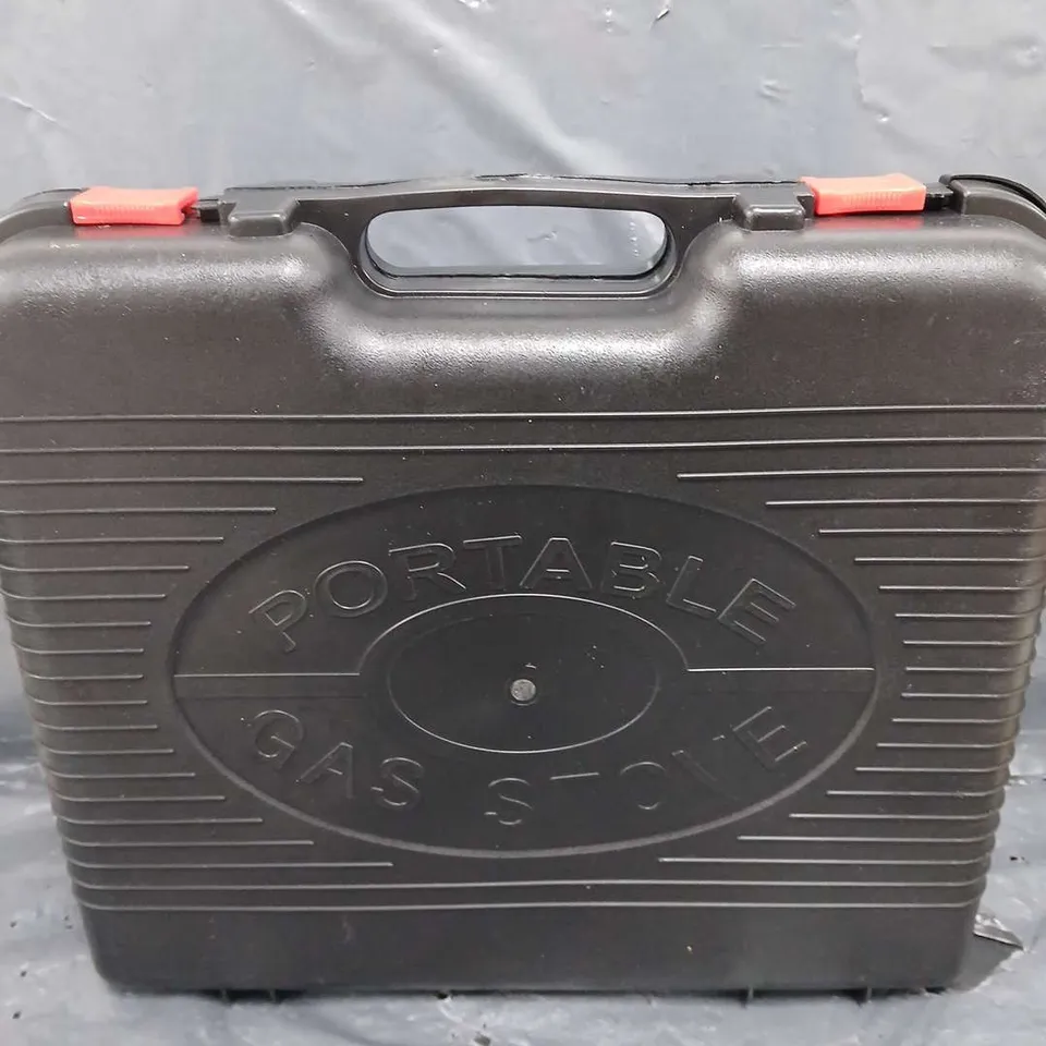 PORTABLE GAS STOVE WITH CARRY CASE 