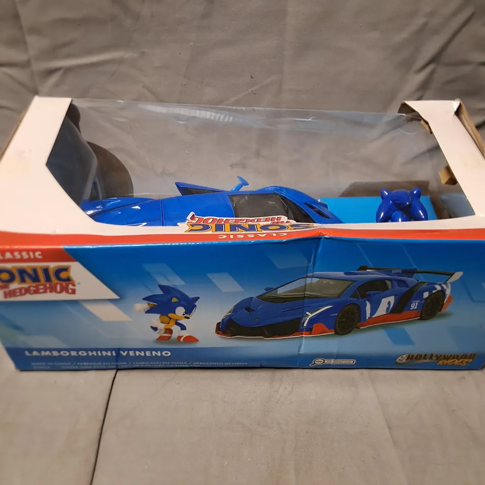 CLASSIC SONIC THE HEDGEHOG LAMBORGHINI VENENO