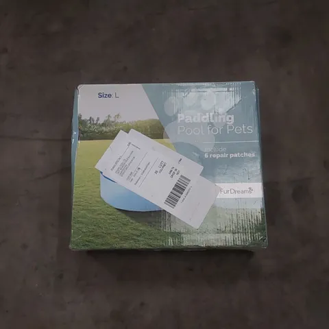 BOXED FURDREAMS PADDLING POOL FOR PETS 