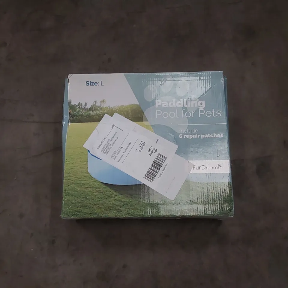 BOXED FURDREAMS PADDLING POOL FOR PETS 