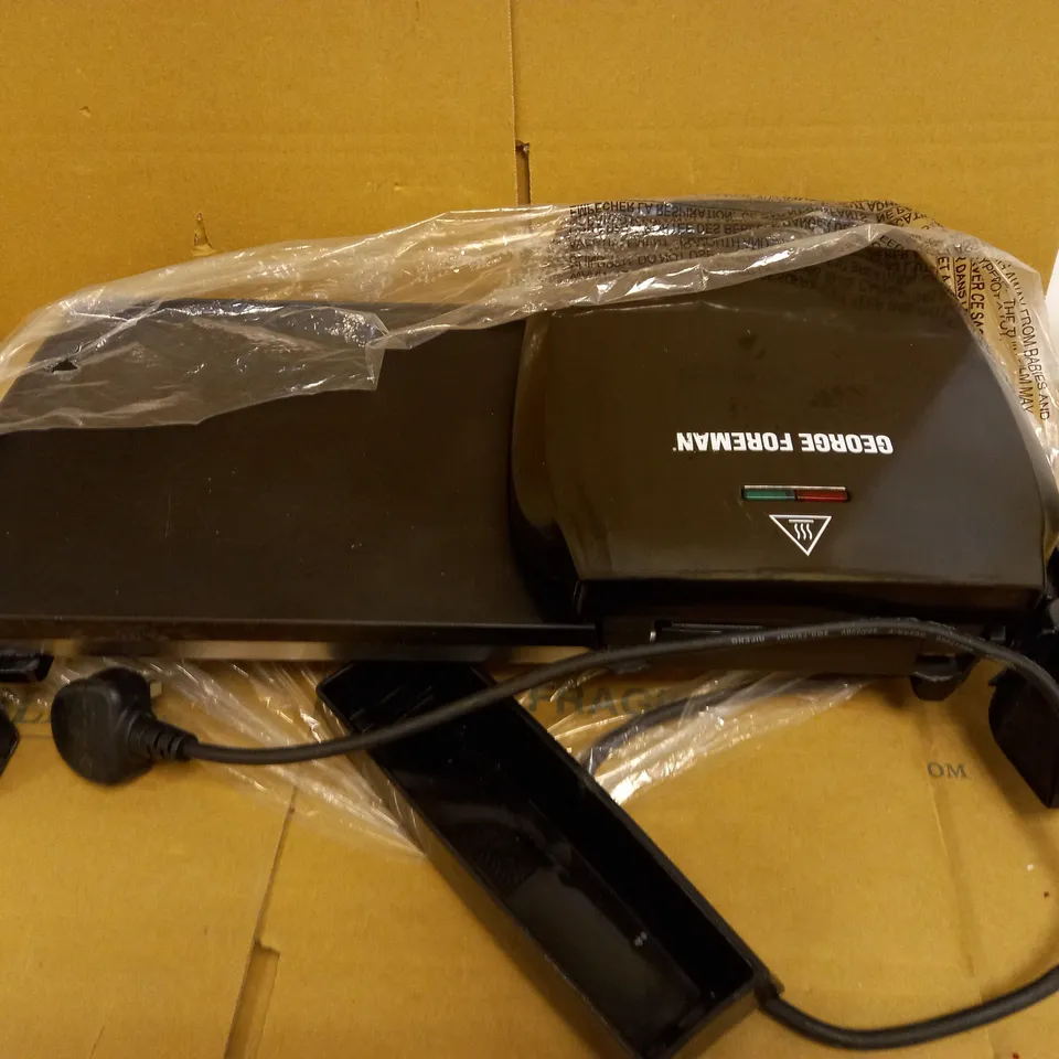 GEORGE FOREMAN FAT REDUCING GRILL & GRIDDLE