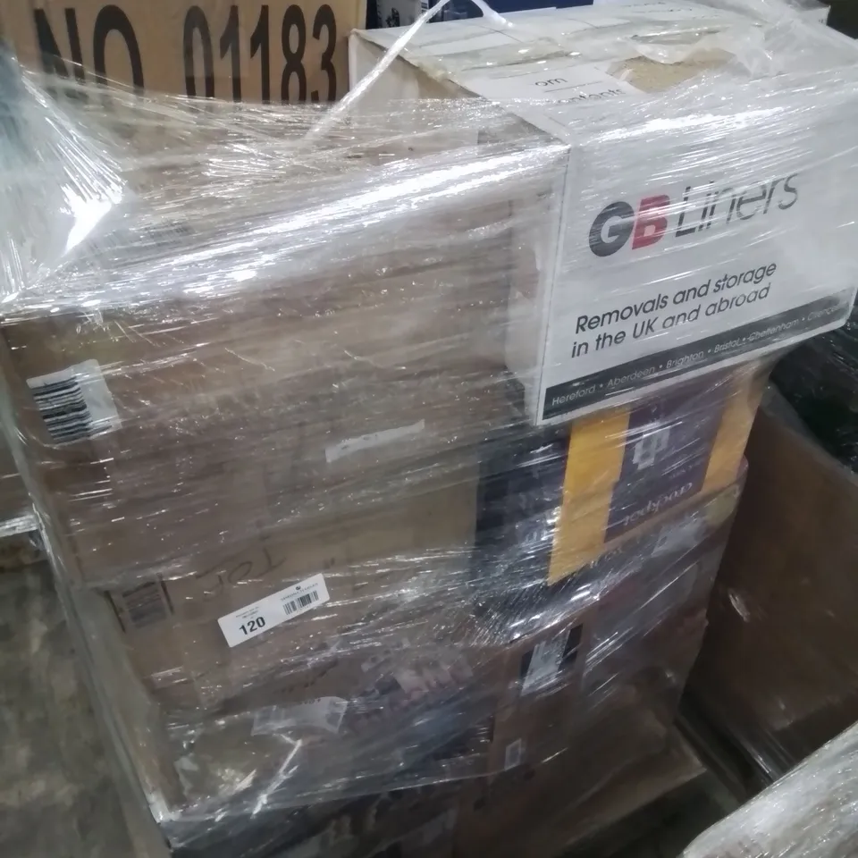 PALLET CONTAINING APPROXIMATELY 22  RAW ELECTRICAL ITEMS TO INCLUDE: