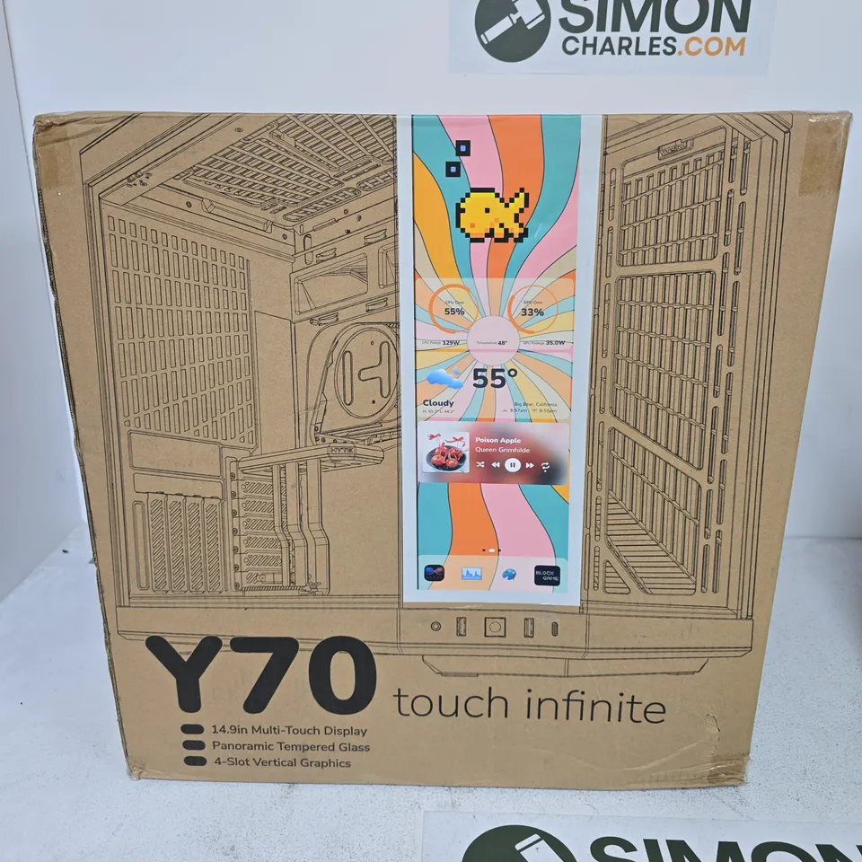 Y70 TOUCH INFINITE DUAL CHAMBER PC CASE 