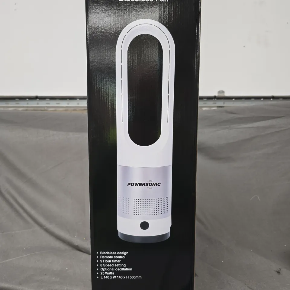 BOXED POWERSONIC BLADELESS FAN 