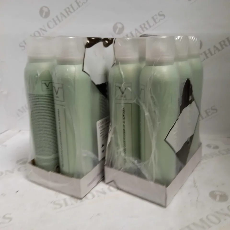 LOT OF 24 VERSACE 1969 V ITALIA GRAPEFRUIT MUSK ANTI PERSPIRANT 250ML