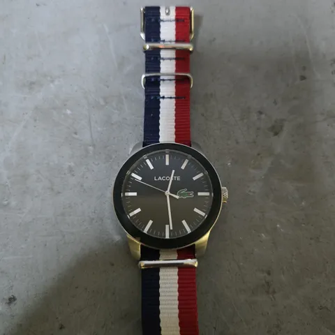 LACOSTE FRENCH FLAG RIPPON STRAP