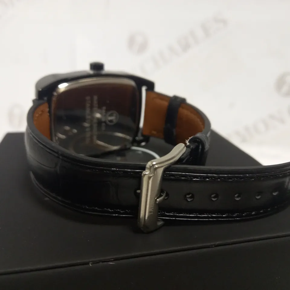 TALIS CO TWO TONE LEATHER STRAP WATCH RRP £550