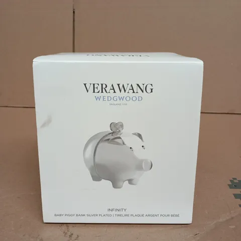 VERA WANG WEDGWOOD INFINITY BABY PIGGY BANK