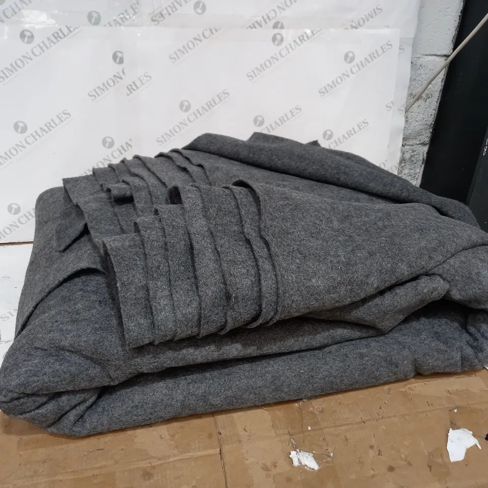 LARGE PIECE OF GREY FABRIC
