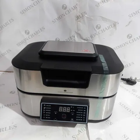 BOXED COOK'S ESSENTIALS GRILL & AIRFRYER 5.5L