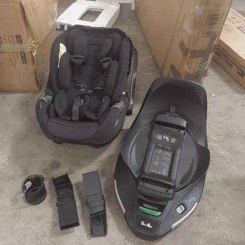 BOXED SILVERCROSS GLIDE PLUS 360 INFANT CAR SEAT & BASE PLUS 360