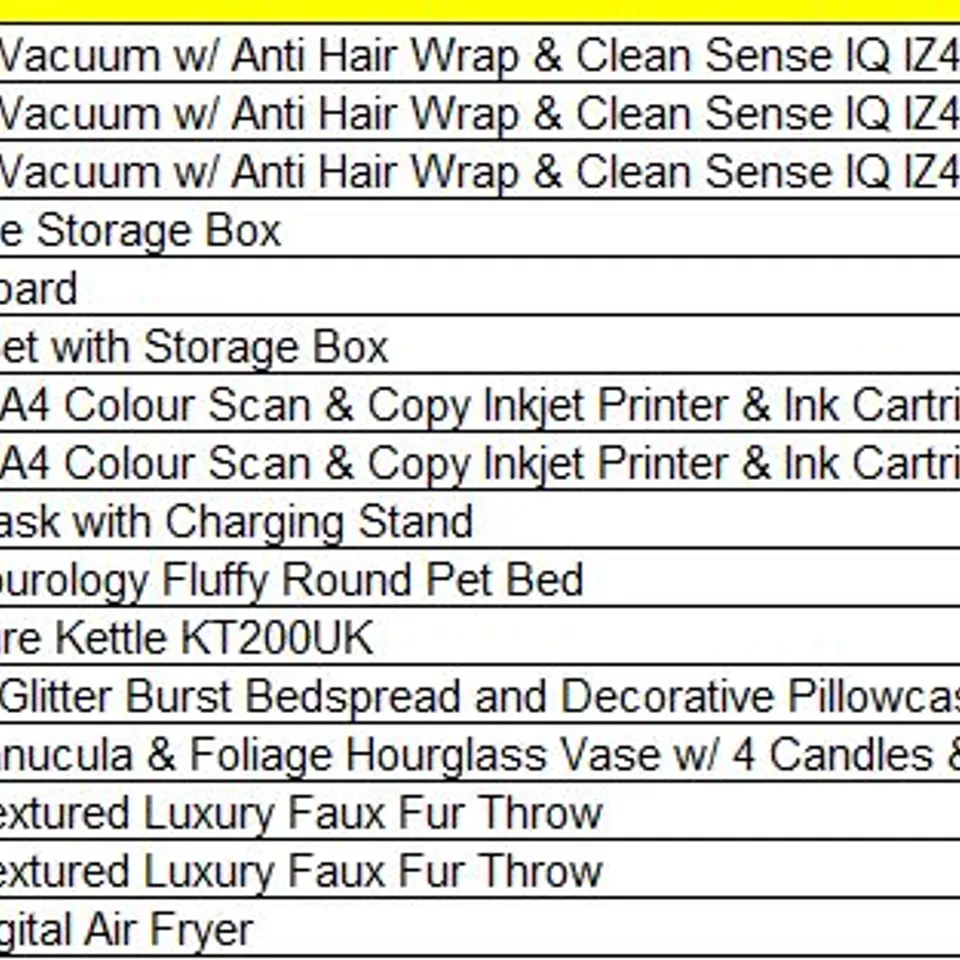 PALLET OF APPROXIMATELY 23 ASSORTED PRODUCTS TO INCLUDE;