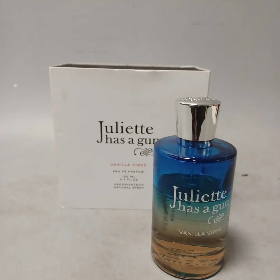 BOXED JULIETTE HAS A GUN VANILLA VIBES EAU DE PARFUM 100ML