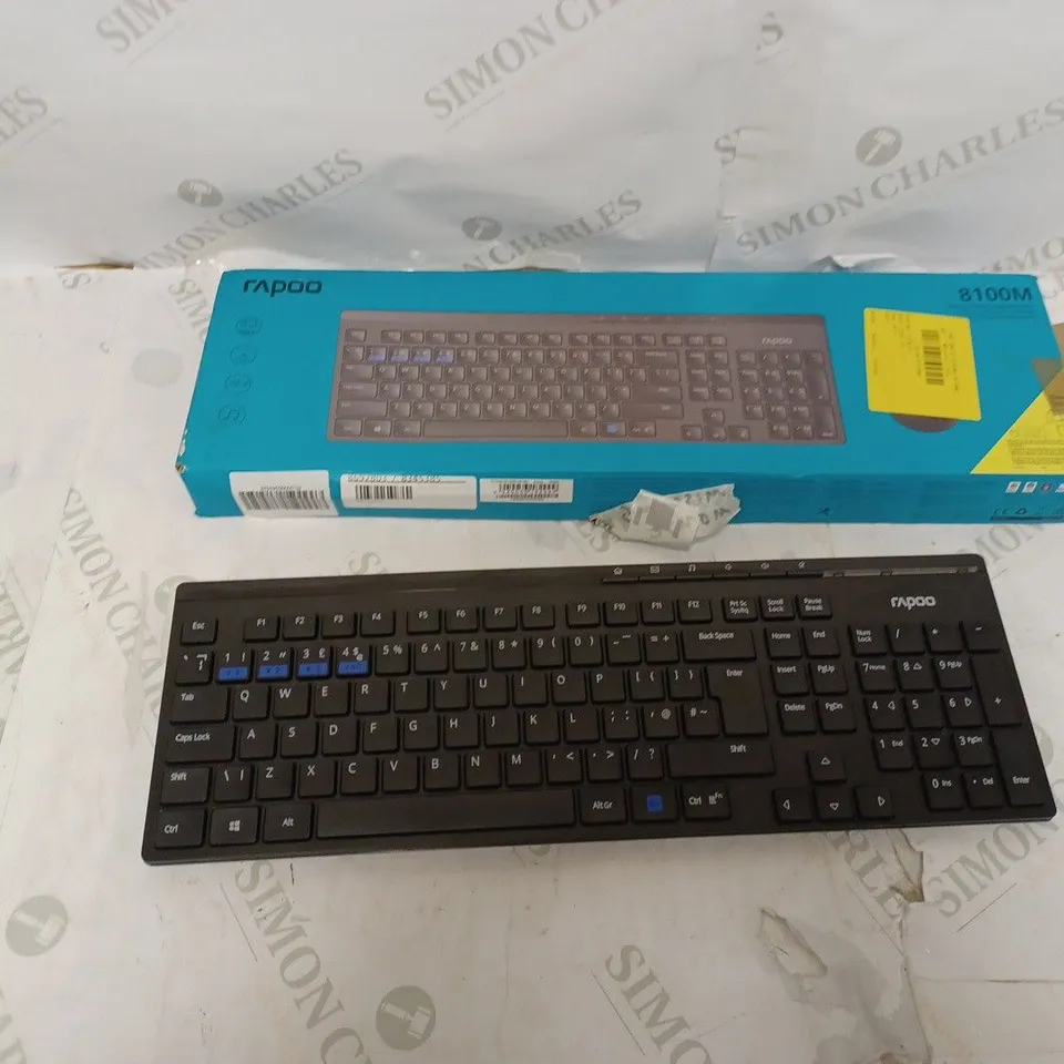 RAPOO 8100M - BLACK 