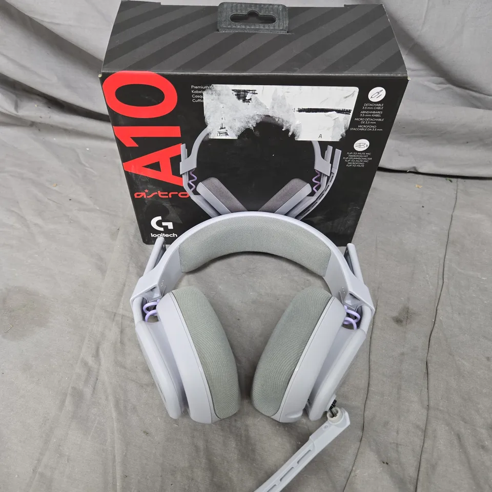 BOXED LOGITECH A10 ASTRO GAMING HEADSET