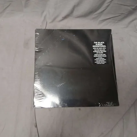 METALLICA – THE BLACK ALBUM REMASTERED VINYL LP (SEALED)