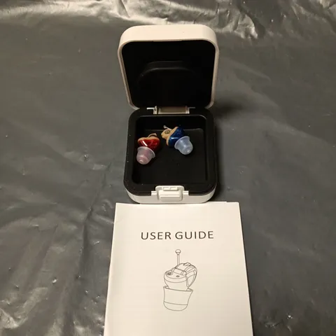 CLEAR/NATURE/SIMPLE HEARING AIDS IN BOX