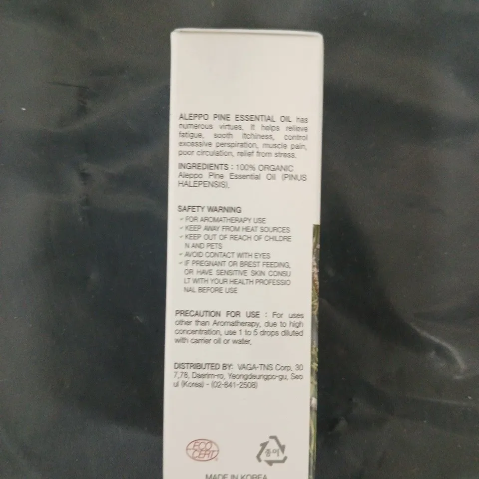 APPROXIMATELY 25 PCS Aroma Namu Aleppo Pine Essential Oil, 10ml