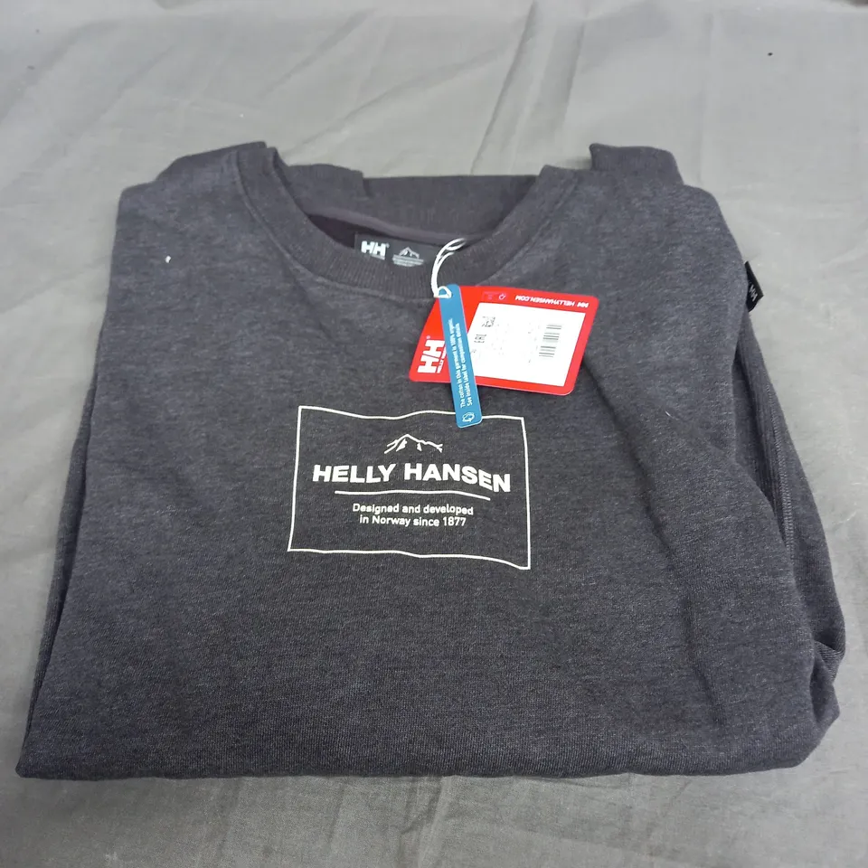 HELLY HANSEN F2F ORGANIC COTTON SWEATER PULL EN COTTON - XL