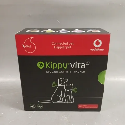 BOXED VODAFONE KIPPY VITA GPS & ACTIVITY PET TRACKER