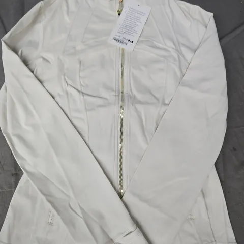 LULULEMON JACKET IN CREAM SIZE 8