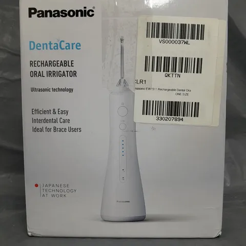 PANASONIC EW1511 RECHARGEABLE DENTAL ORAL IRRIGATOR WITH ULTRASONIC TECHNOLOGY