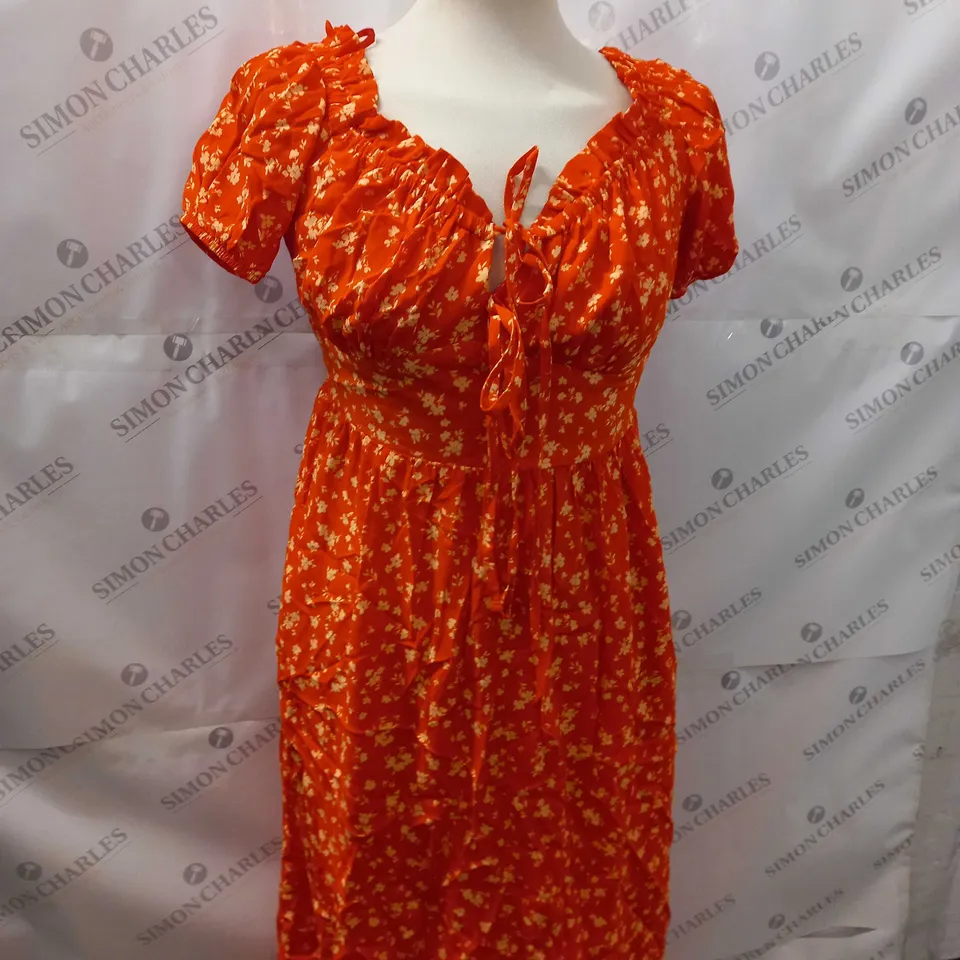 NOBODYS CHILD GENEVIEVE MIDI DRESS SIZE 8