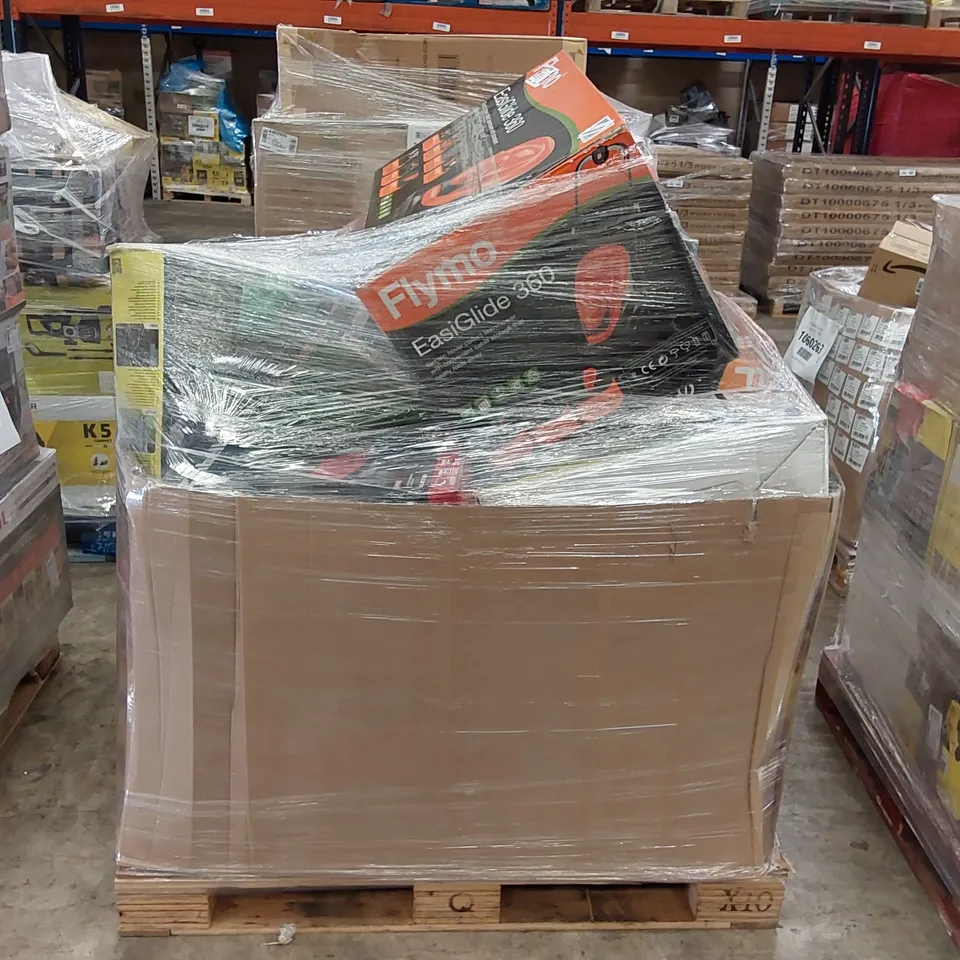 PALLET OF APPROXIMATELY 13 UNPROCESSED RAW RETURN HOUSEHOLD AND ELECTRICAL GOODS TO INCLUDE;