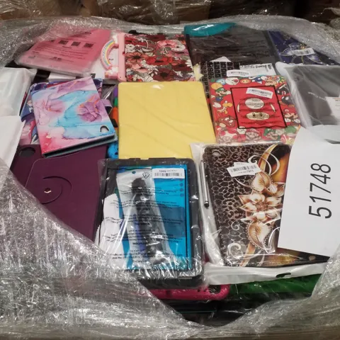 PALLET CONTAINING LARGE QUANTITY OF ASSORTED TABLET CASES