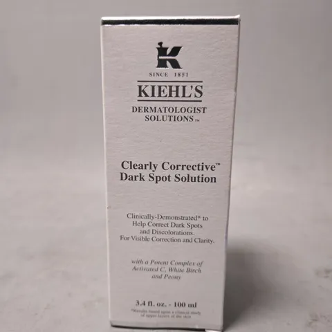KIEHL'S CLEARLY CORRECTIVE DARK SPOT SOLUTION 100ML
