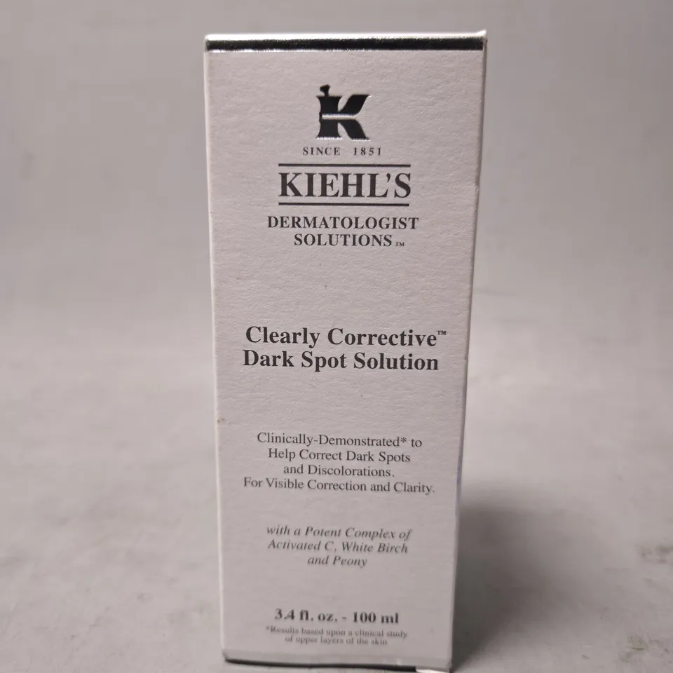 KIEHL'S CLEARLY CORRECTIVE DARK SPOT SOLUTION 100ML