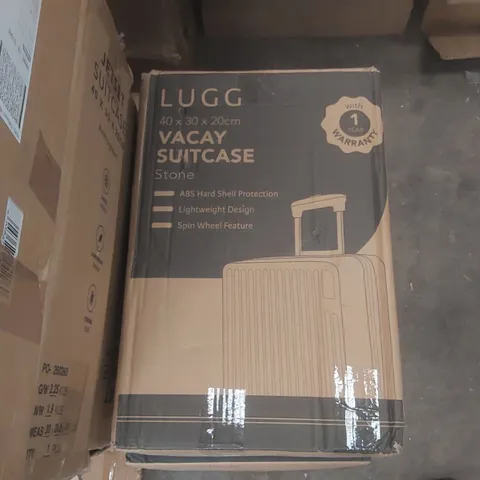 BOXED LUGG TRAVEL SUITCASE