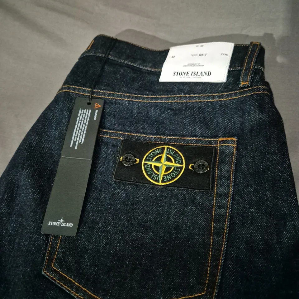 STONE ISLAND DENIM JEANS SIZE W 36 L32