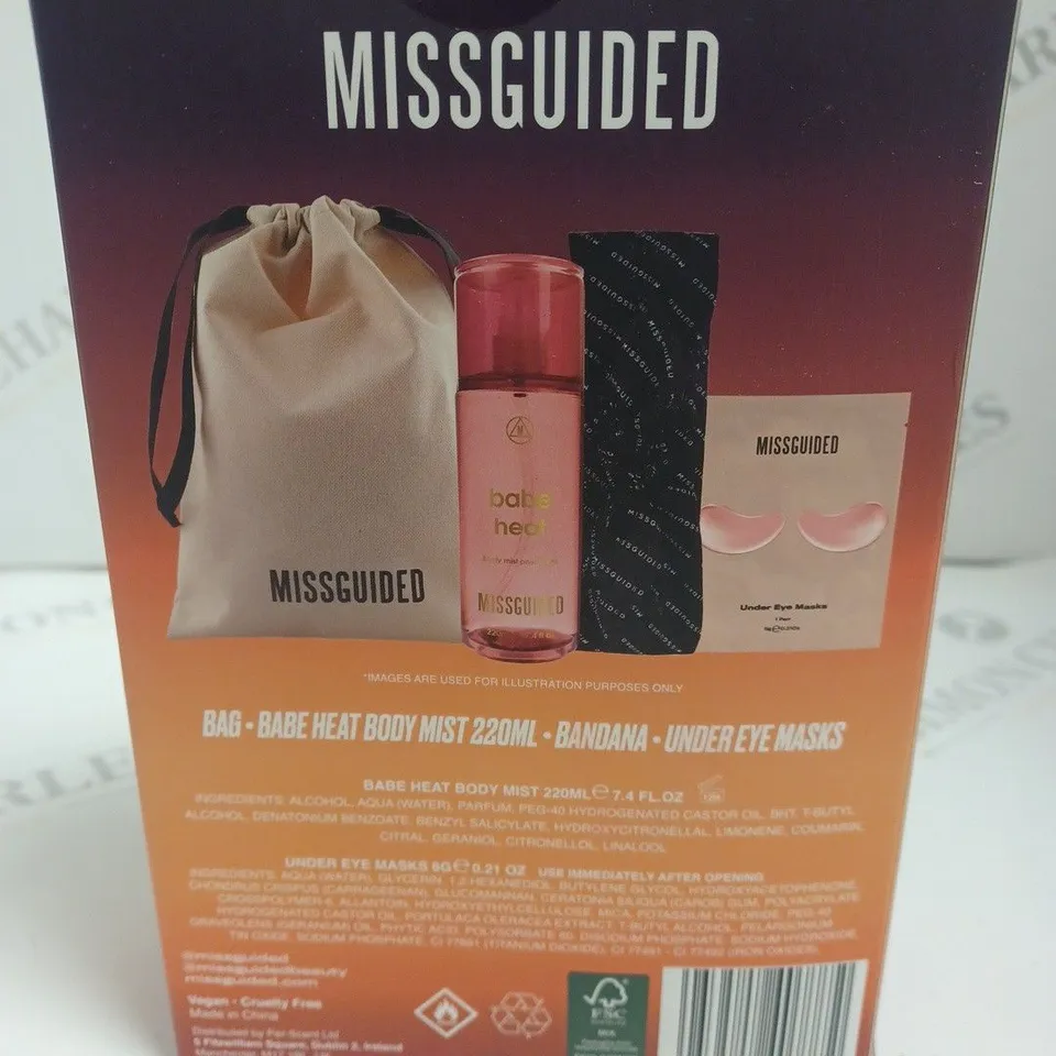 MISSGUIDED MAIN STAGE ENERGY GIFT SET
