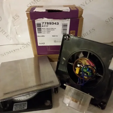 KNIGHTSBRIDGE EX004H LED BACKLIT EXTRACTOR FAN