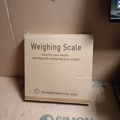 WEIGHING SCALE – HOUSEHOLD ELECTRONIC SCALE (BOXED)