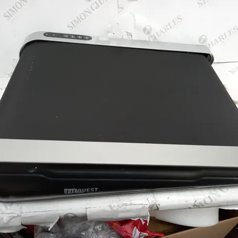 BOXED OUTLET FITQUEST TREADWELL WALKING TREADMILL - SILVER