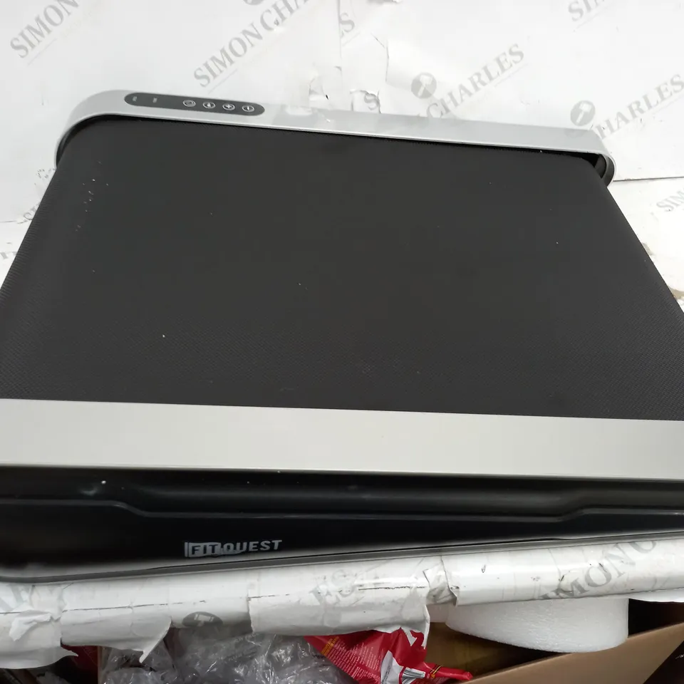 BOXED OUTLET FITQUEST TREADWELL WALKING TREADMILL - SILVER
