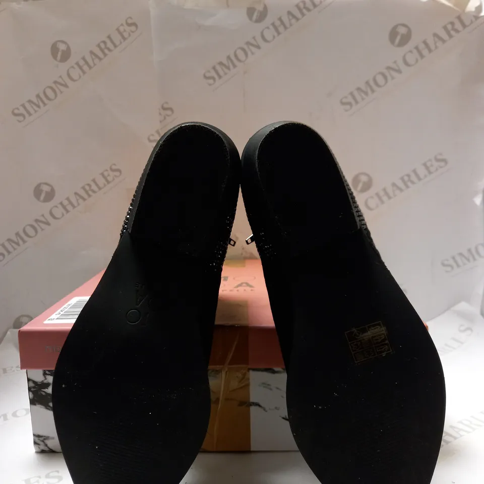 MODA IN PELLE TYANNA ANKLE BOOT CHOCOLATE LEATHER - SIZE 5
