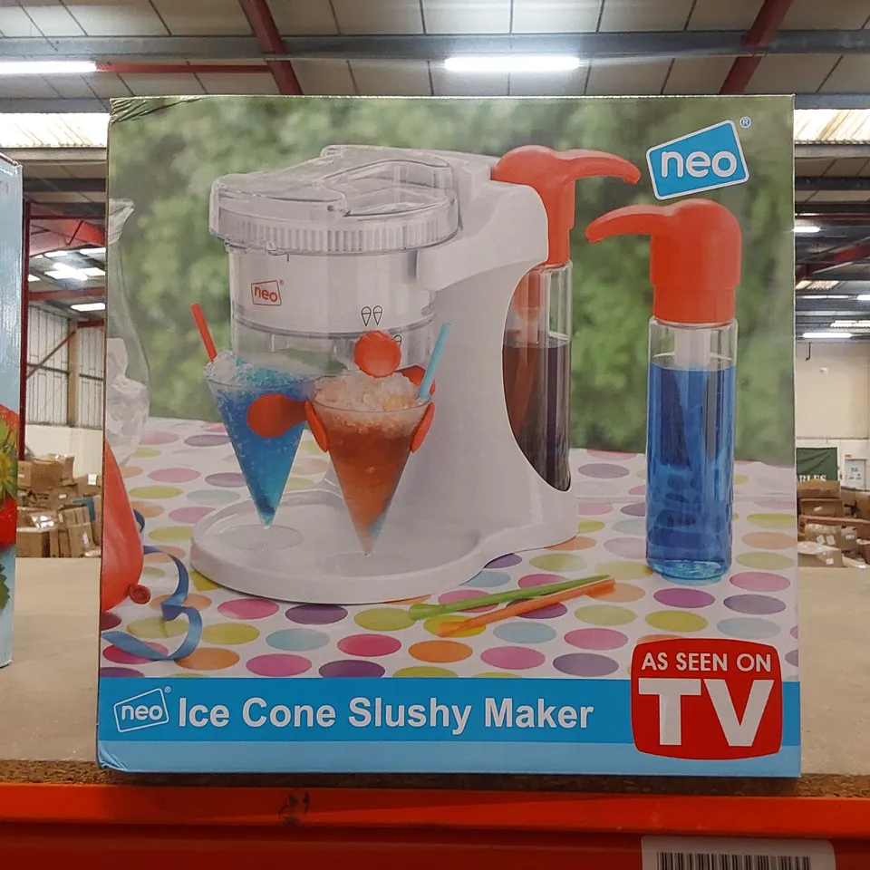 BOXED NEO ICE CONE SLUSHY MAKER 